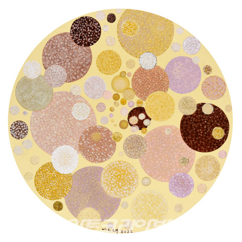 Park, Sun-Nyeo, Sun-friend,2022,oil on canvas,70x70cm