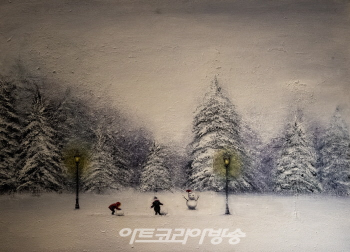 홍수경 - 하얀세상-블루상