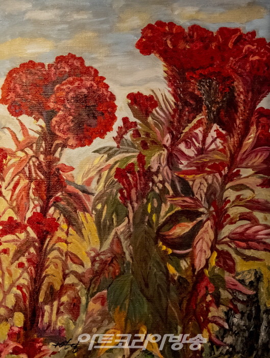 홍순영-두건 맨드라미-그린상