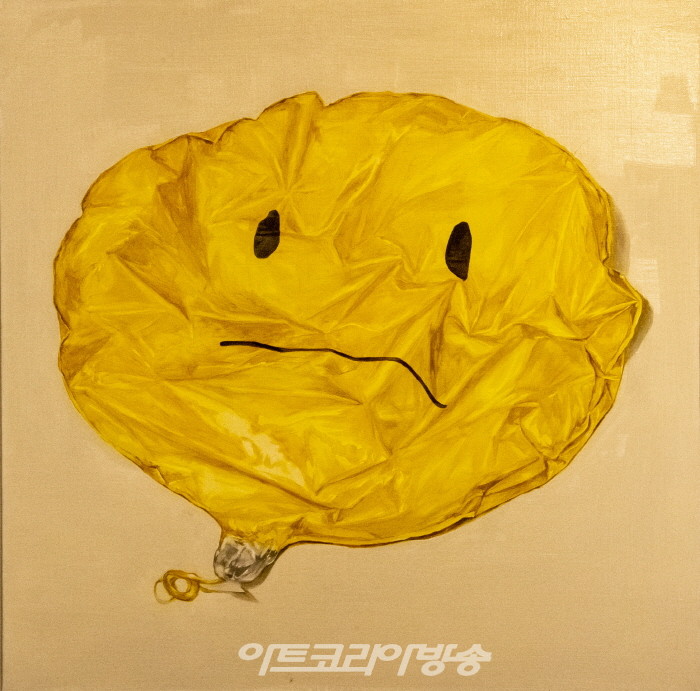 아트코리아미술대전에서 평론가 상을 수상한 박혜남 작가 작품-'Burnout'