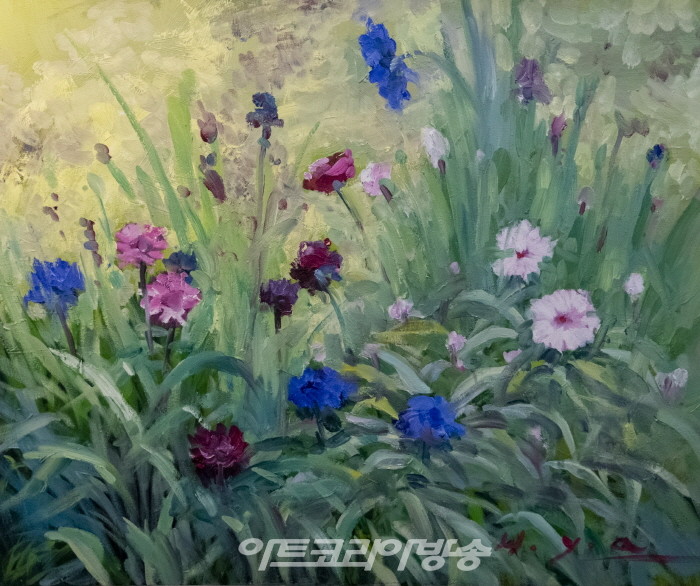 황영애-수레국화의 미학-블루상