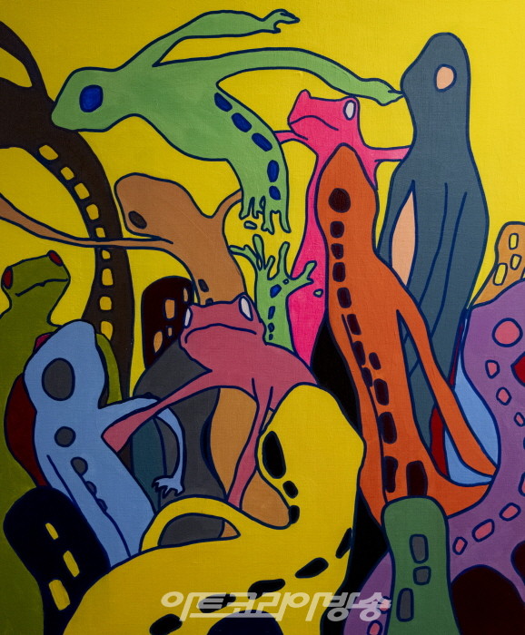 박두진-도시개구리-블루상