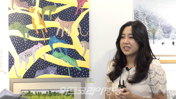 김베리 작가(심사위원장상 수상) 인터뷰-'제1회 아트코리아미술대전'