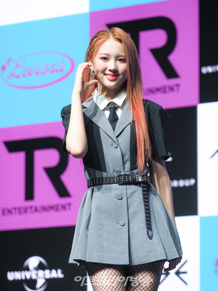 트라이비 세 번째 싱글 '레비오사(LEVIOSA)' 발매 기념 쇼케이스(지아) 2022.08.09 사진 ⓒ아트코리아방송 이용선 기자​