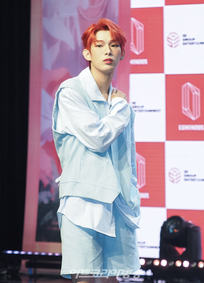 루미너스 첫 번째 정규앨범 '루미너스 인 원더랜드(LUMINOUS in WONDERLAND)' 발매 기념 쇼케이스(스티븐) 2022.08.17 사진 ⓒ아트코리아방송 이용선 기자​