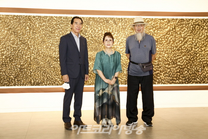 溪雅 Shim YoungSuk 古稀展 오프닝 행사