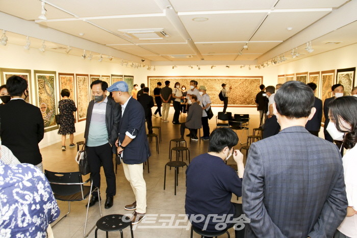 溪雅 Shim YoungSuk 古稀展 오프닝 행사