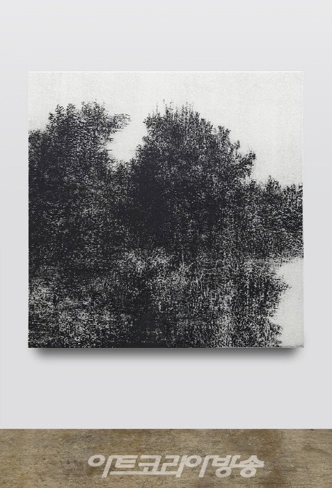 이기봉(b. 1957)〈검은거울 ᅳ 비어있음〉2022