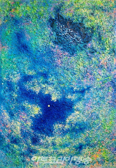 Meta Space  80X116cm  Mixed media  2022