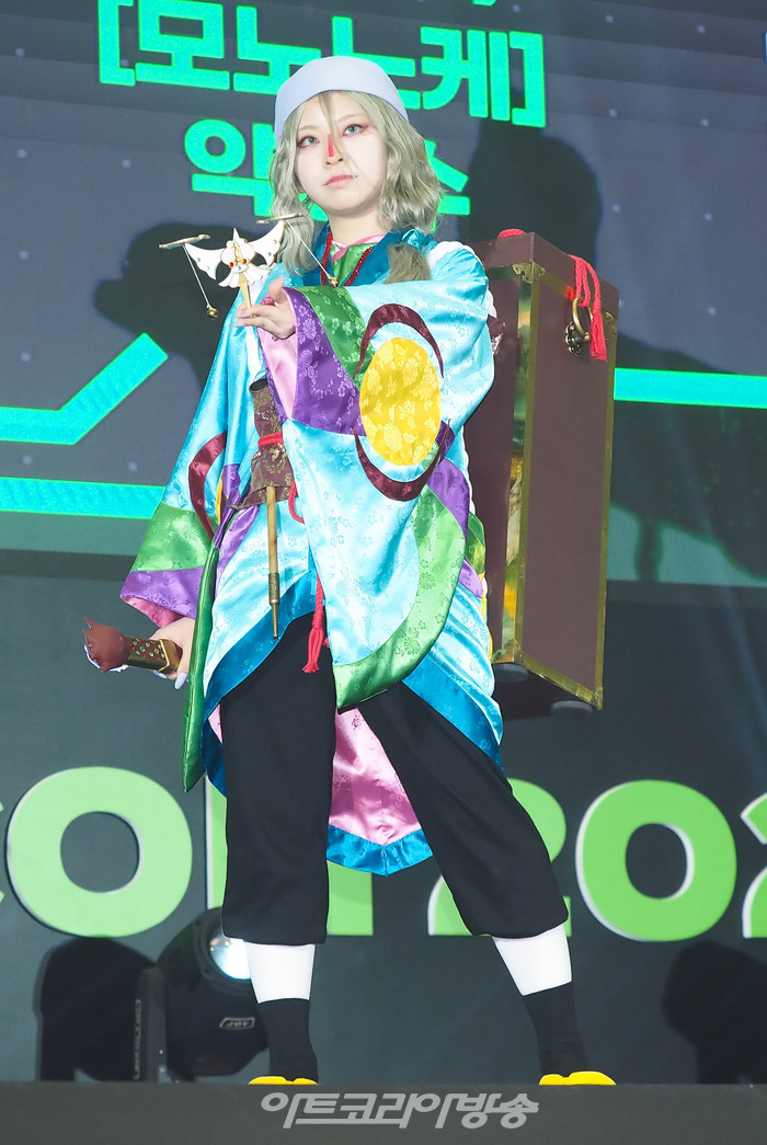 '2022 서울 팝콘' 알티메이트 코스플레이 배틀(치자피즈(CZPZ) (모노노케) 약장수 캐릭터) 2022.08.28 사진 ⓒ아트코리아방송 이용선 기자​