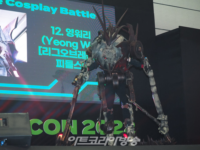 ​'2022 서울 팝콘' 알티메이트 코스플레이 배틀(영워리(Yeong Wol) (리그오브레전드) 피들스틱 캐릭터) 2022.08.28 사진 ⓒ아트코리아방송 이용선 기자​