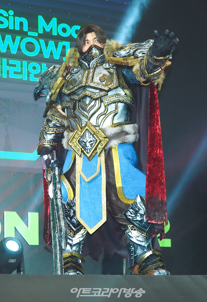 ​'2022 서울 팝콘' 알티메이트 코스플레이 배틀(Sin_Moon (WOW) 바리안 린 캐릭터) 2022.08.28 사진 ⓒ아트코리아방송 이용선 기자​