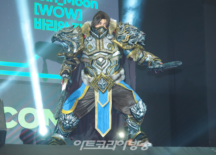 ​'2022 서울 팝콘' 알티메이트 코스플레이 배틀(Sin_Moon (WOW) 바리안 린 캐릭터) 2022.08.28 사진 ⓒ아트코리아방송 이용선 기자​