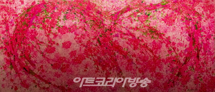 한국예총 이범헌 회장 개인전 '꽃춤 II'