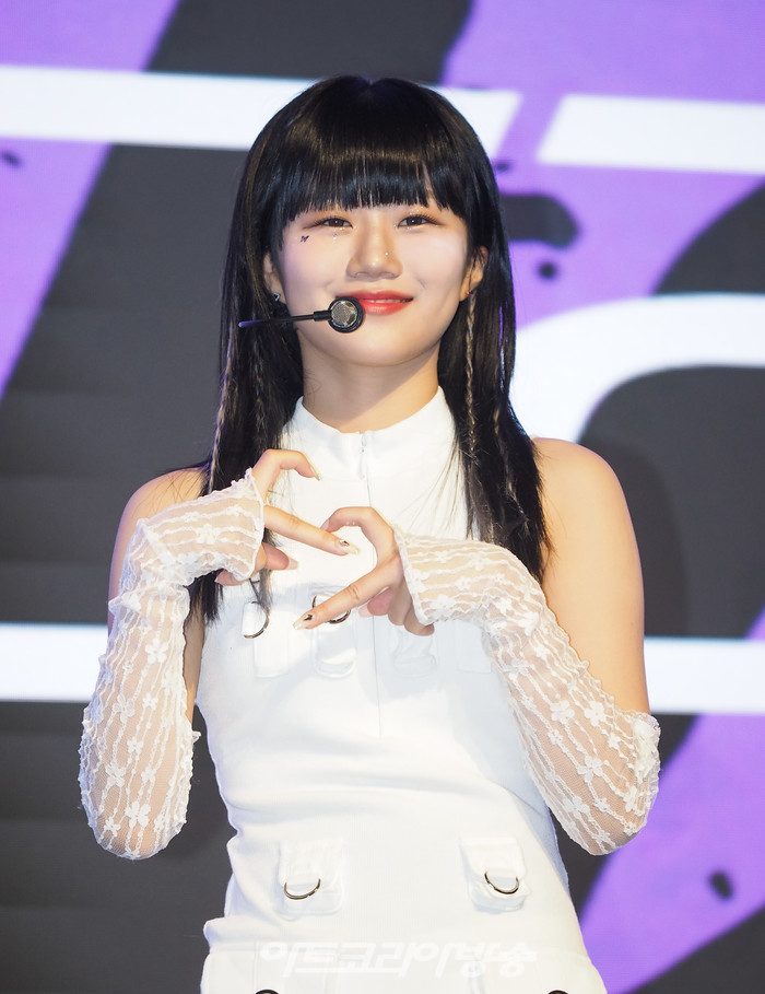 프리티지 세 번째 싱글 '러브 테이커(LOVE TAKER)' 발매 기념 쇼케이스(사랑) 2022.08.31 사진 ⓒ아트코리아방송 이용선 기자