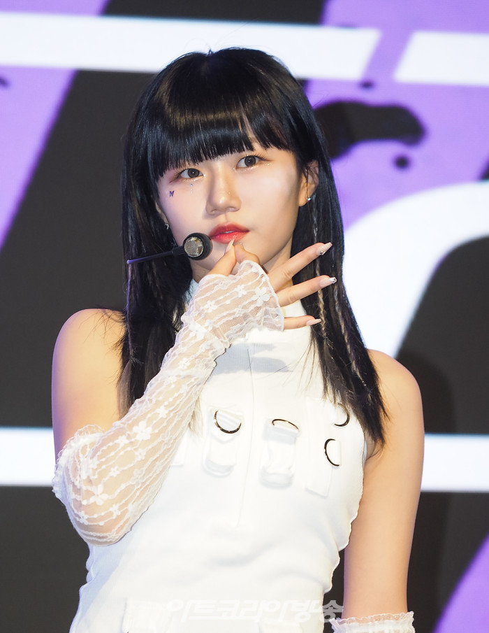 프리티지 세 번째 싱글 '러브 테이커(LOVE TAKER)' 발매 기념 쇼케이스(사랑) 2022.08.31 사진 ⓒ아트코리아방송 이용선 기자