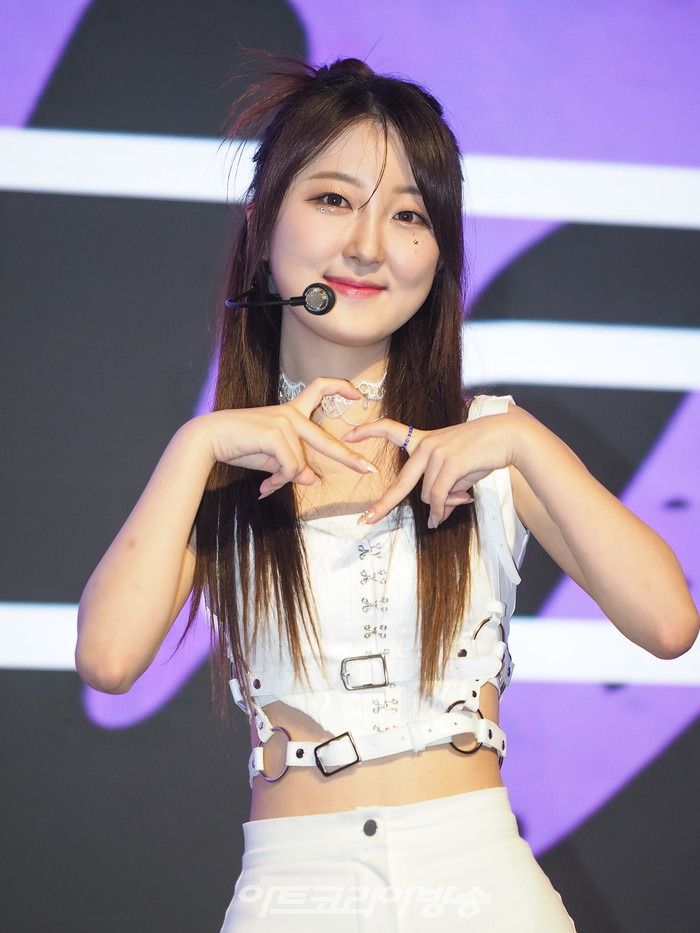 프리티지 세 번째 싱글 '러브 테이커(LOVE TAKER)' 발매 기념 쇼케이스(소정) 2022.08.31 사진 ⓒ아트코리아방송 이용선 기자