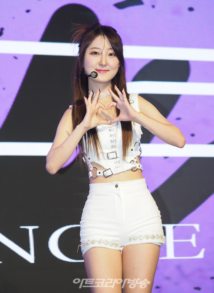 프리티지 세 번째 싱글 '러브 테이커(LOVE TAKER)' 발매 기념 쇼케이스(소정) 2022.08.31 사진 ⓒ아트코리아방송 이용선 기자