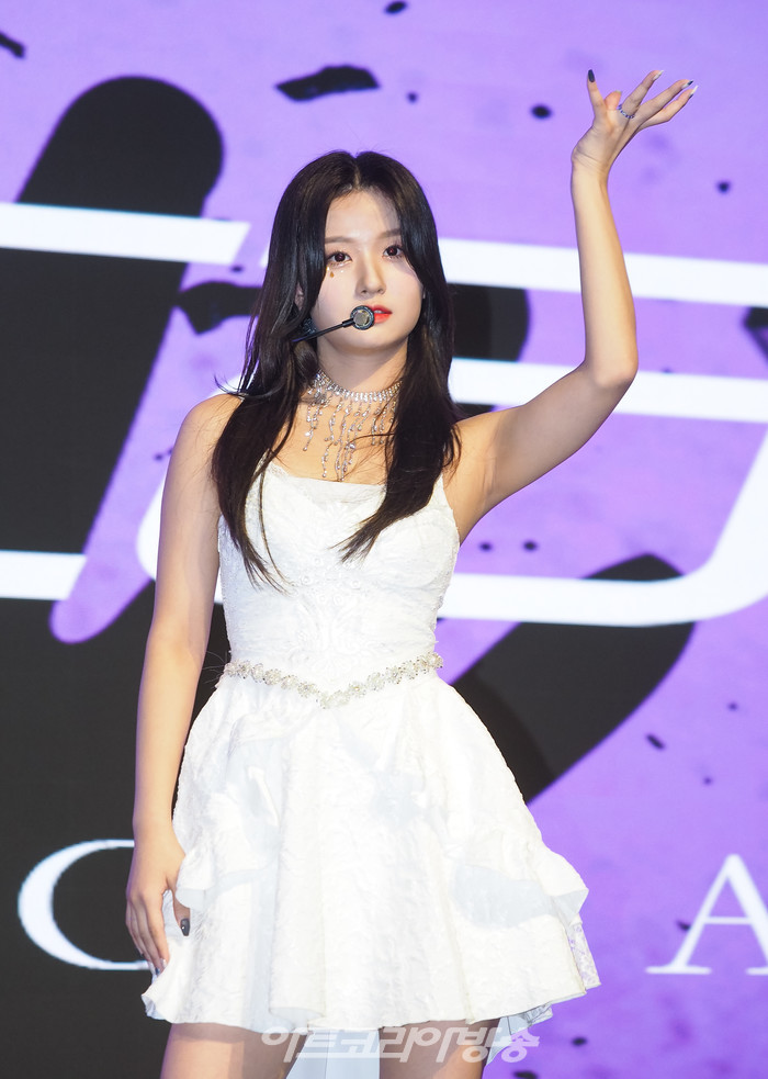 프리티지 세 번째 싱글 '러브 테이커(LOVE TAKER)' 발매 기념 쇼케이스(예량) 2022.08.31 사진 ⓒ아트코리아방송 이용선 기자