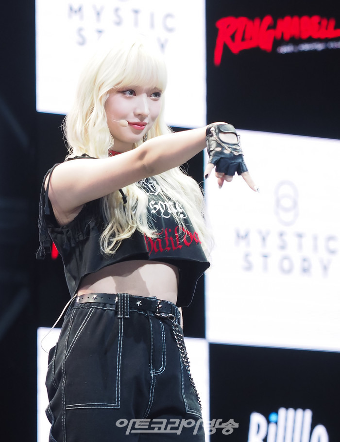빌리(Billie) 세 번째 미니앨범 '더 빌리지 오브 퍼셉션: 챕터 투(the Billage of perception: chapter two)' 발매 기념 쇼케이스(하루나) 2022.08.31 사진 ⓒ아트코리아방송 이용선 기자