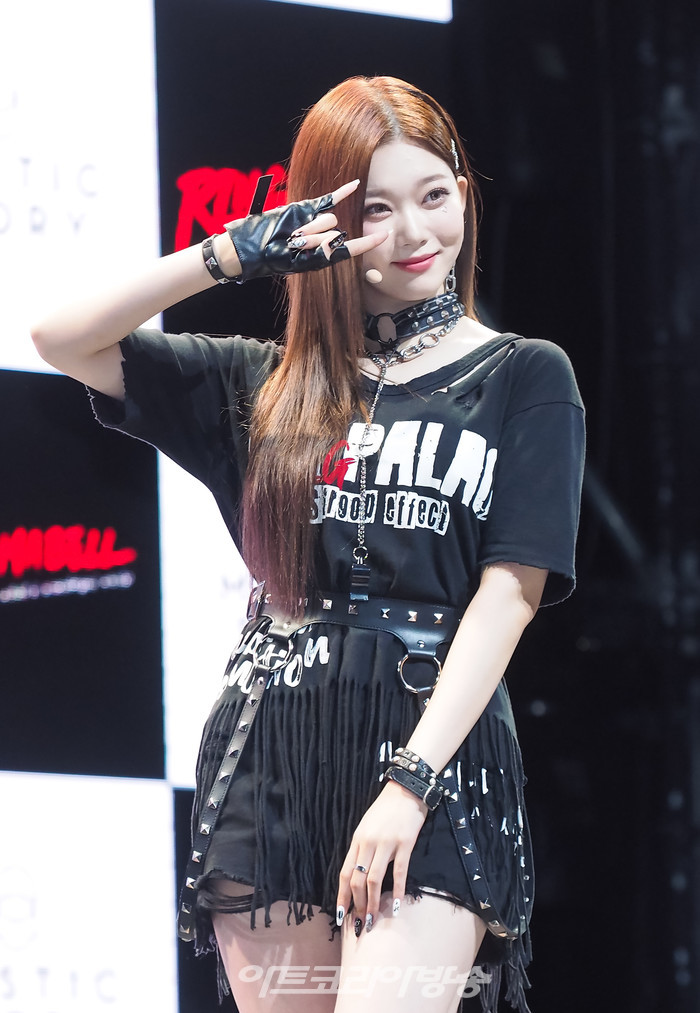 빌리(Billie) 세 번째 미니앨범 '더 빌리지 오브 퍼셉션: 챕터 투(the Billage of perception: chapter two)' 발매 기념 쇼케이스(츠키) 2022.08.31 사진 ⓒ아트코리아방송 이용선 기자