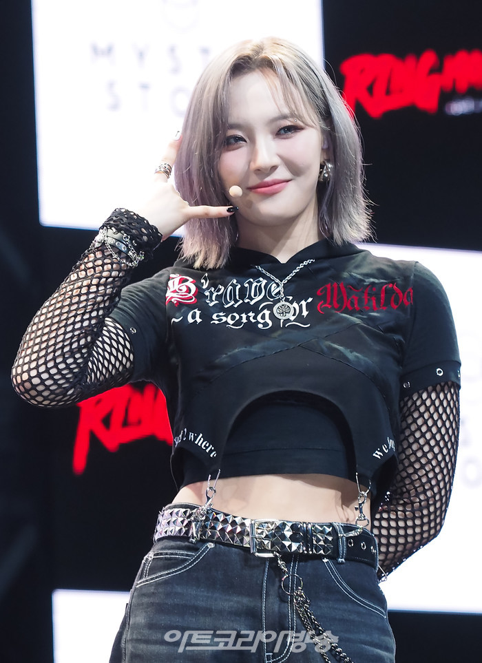 빌리(Billie) 세 번째 미니앨범 '더 빌리지 오브 퍼셉션: 챕터 투(the Billage of perception: chapter two)' 발매 기념 쇼케이스(문수아) 2022.08.31 사진 ⓒ아트코리아방송 이용선 기자