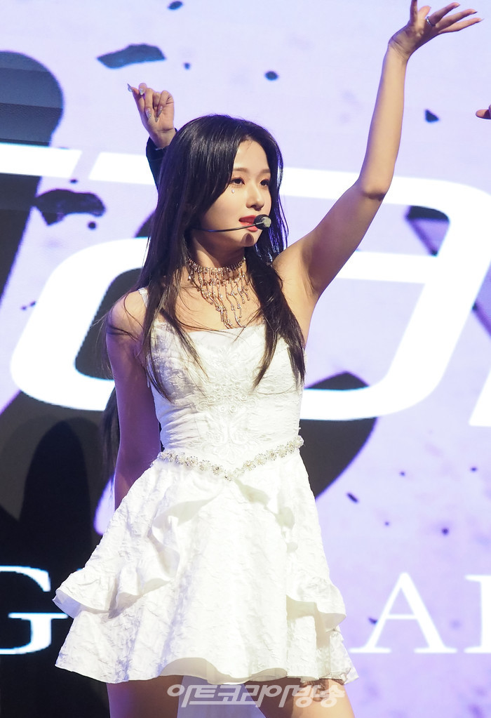 프리티지 세 번째 싱글 '러브 테이커(LOVE TAKER)' 발매 기념 쇼케이스. 2022.08.31 사진 ⓒ아트코리아방송 이용선 기자