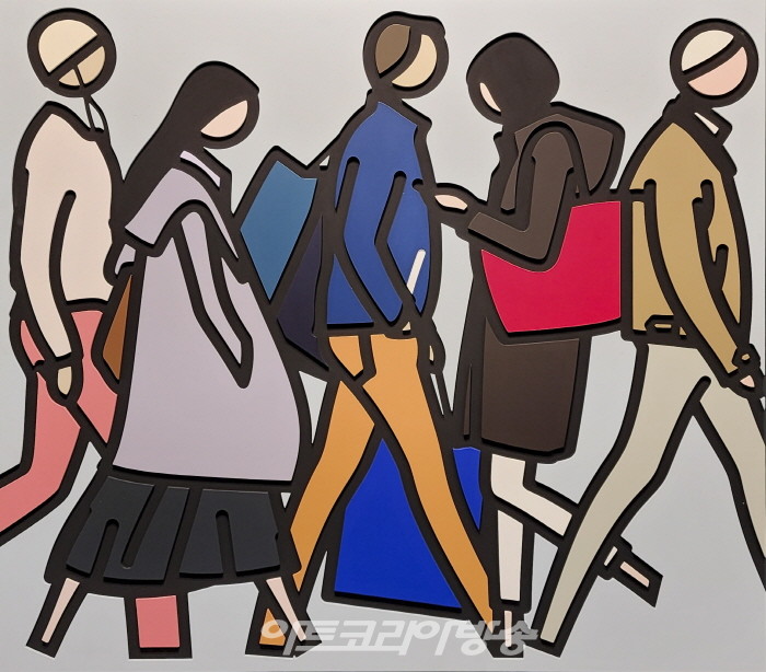 Kiaf SEOUL 개막-Julian Opie