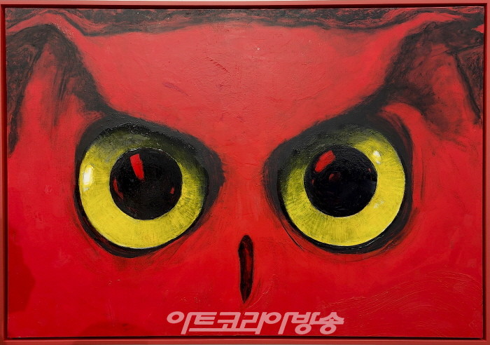 Kiaf SEOUL 개막-문인수 미네로바 부엉이