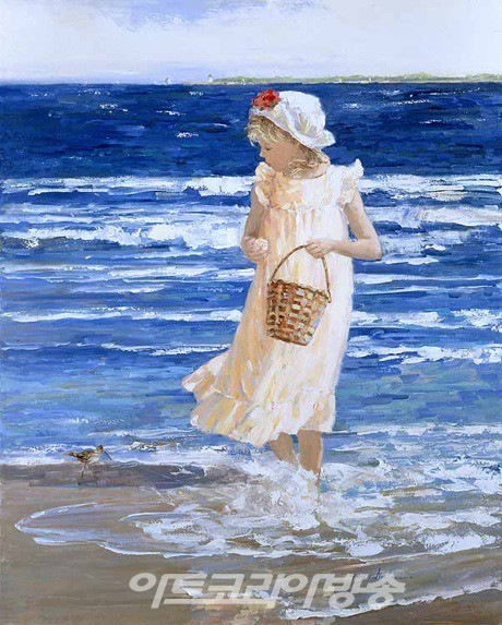 바닷가의 아이들 (Children on the Beach) / Sally Swatland