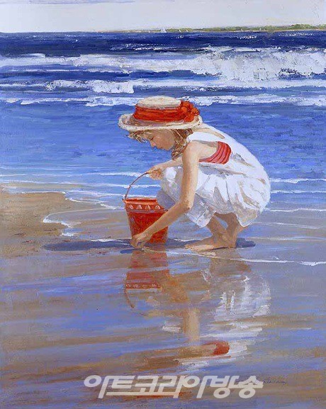 바닷가의 아이들 (Children on the Beach) / Sally Swatland