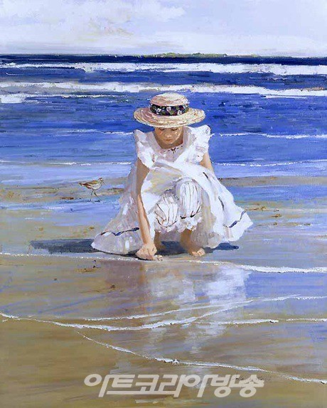 바닷가의 아이들 (Children on the Beach) / Sally Swatland