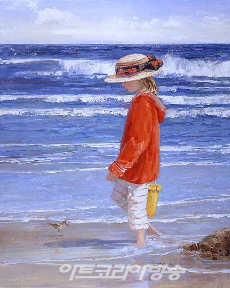 바닷가의 아이들 (Children on the Beach) / Sally Swatland