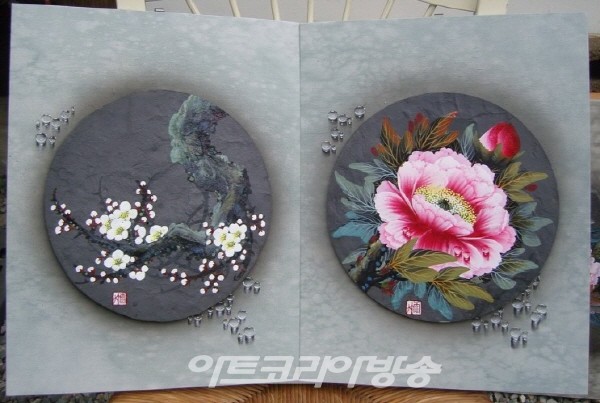 솔거 갤러리 / 돌바탕에 핀 동양화