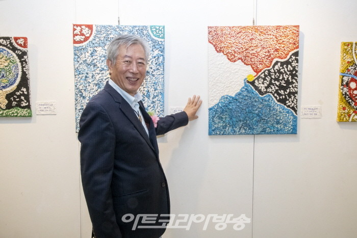 하정열 작가 서울 한강비엔날레 부스 개인전