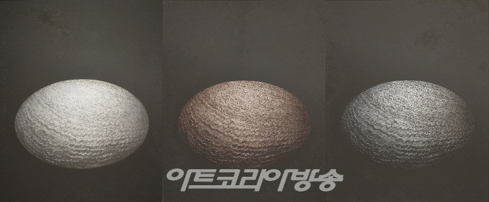 Rosaspina Buscarino, Daedalus 1,2,3, 100x240cm, photograph and oil on canvas,  2019