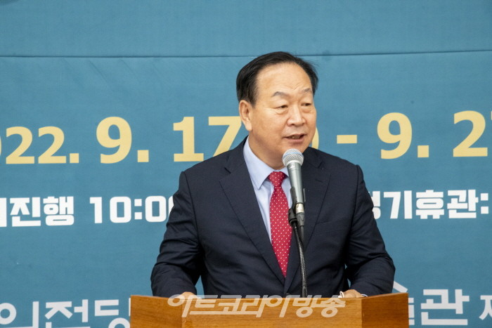 (사)현대한국화협회 제41회 대작전-한기호 국회의원 축사