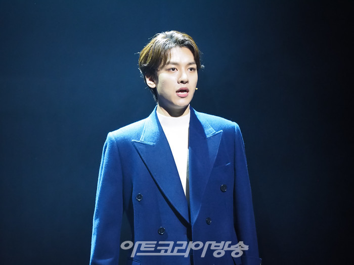 뮤지컬 '사랑의 불시착' 프레스콜(구승준 역 한승윤) 2022.09.20 사진 ⓒ아트코리아방송 이용선 기자