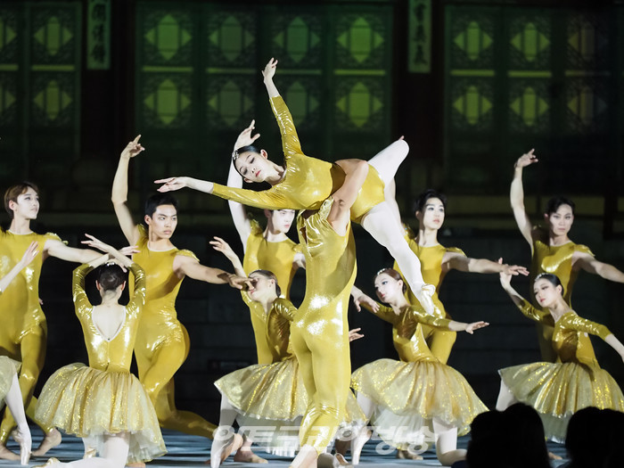 2022 가을 궁중문화축전 '고궁음악회-발레X수제천' (한국예술종합학교 발레단) 2022.10.01 사진 ⓒ아트코리아방송 이용선 기자