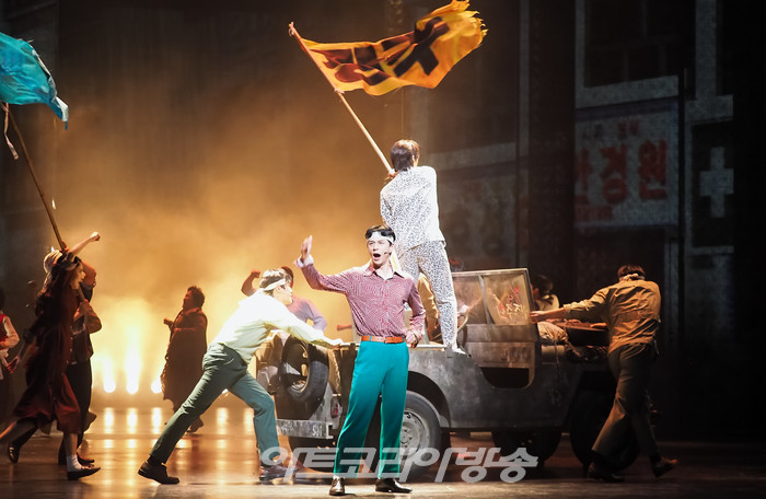 뮤지컬 '광주' 프레스콜 중 넘버 '님을 위한 행진곡'. 2022.04.21 사진 ⓒ아트코리아방송 DB