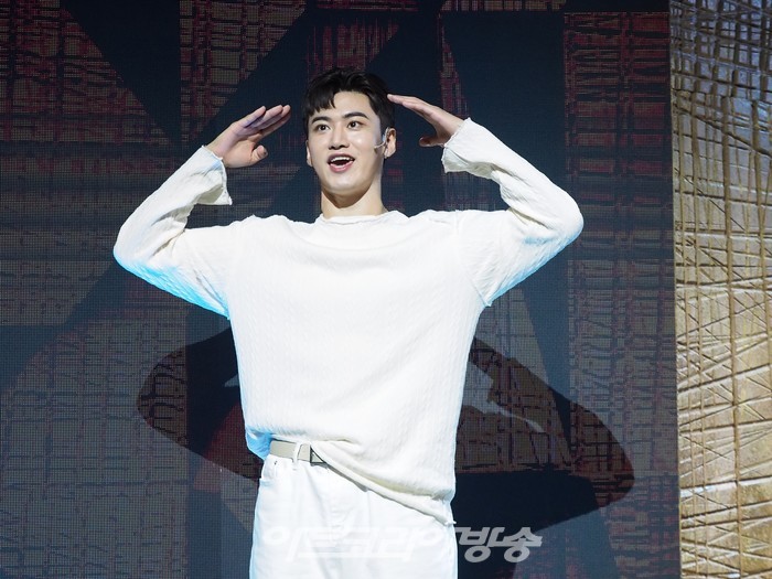 뮤지컬 '인간의 법정' 프레스콜(안드로이드 아오 역 류찬열) 2022.10.06 사진 ⓒ아트코리아방송 이용선 기자