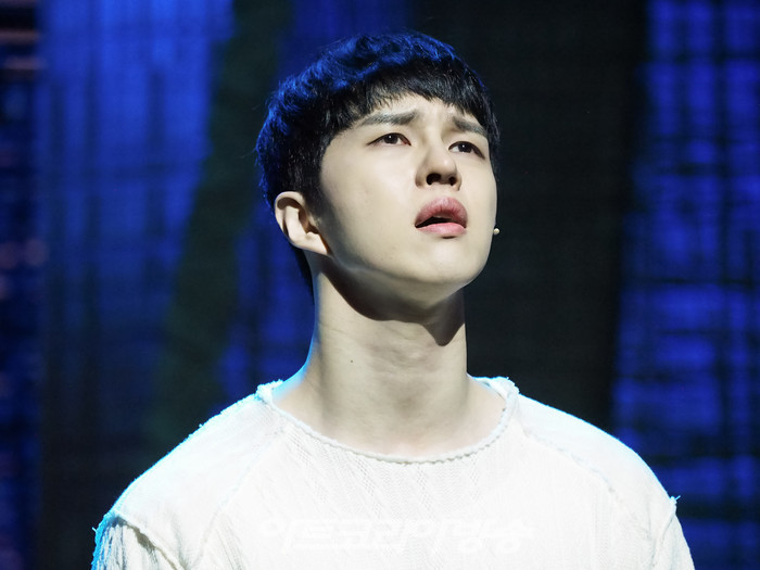 뮤지컬 '인간의 법정' 프레스콜(안드로이드 아오 역 이재환) 2022.10.06 사진 ⓒ아트코리아방송 이용선 기자