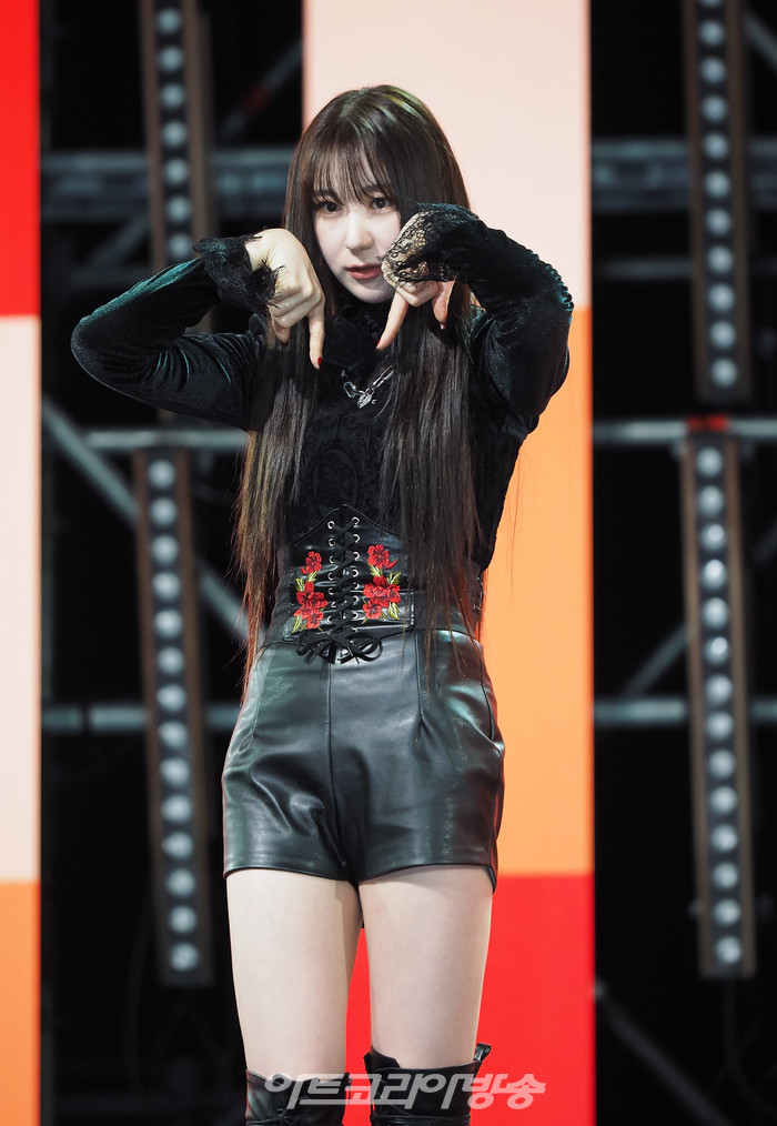 이채연 첫 번째 미니앨범 '허시 러시'(HUSH RUSH) 발매 기념 쇼케이스. 2022.10.12 사진 ⓒ아트코리아방송 이용선 기자