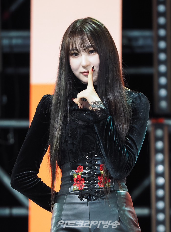 이채연 첫 번째 미니앨범 '허시 러시'(HUSH RUSH) 발매 기념 쇼케이스. 2022.10.12 사진 ⓒ아트코리아방송 이용선 기자