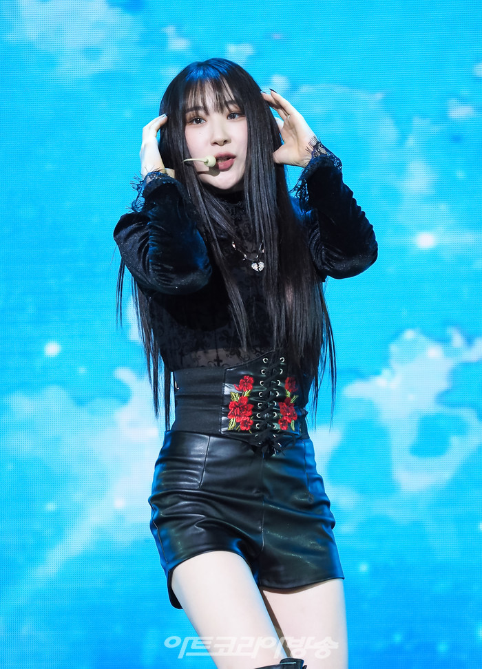 이채연 첫 번째 미니앨범 '허시 러시'(HUSH RUSH) 발매 기념 쇼케이스. 2022.10.12 사진 ⓒ아트코리아방송 이용선 기자