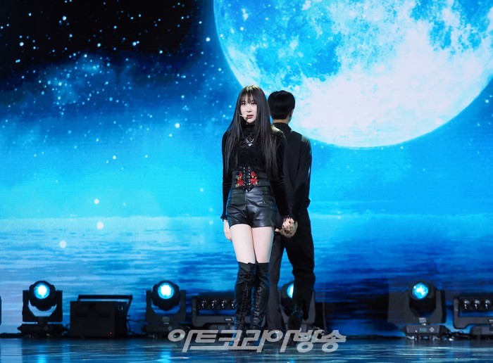 이채연 첫 번째 미니앨범 '허시 러시'(HUSH RUSH) 발매 기념 쇼케이스. 2022.10.12 사진 ⓒ아트코리아방송 이용선 기자