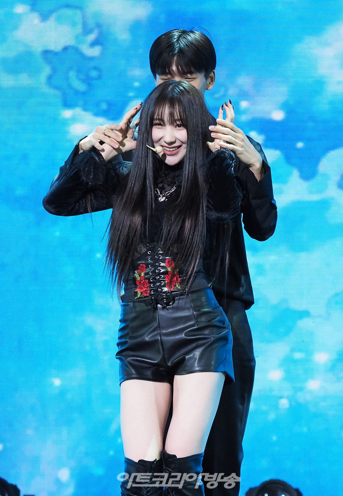 이채연 첫 번째 미니앨범 '허시 러시'(HUSH RUSH) 발매 기념 쇼케이스. 2022.10.12 사진 ⓒ아트코리아방송 이용선 기자