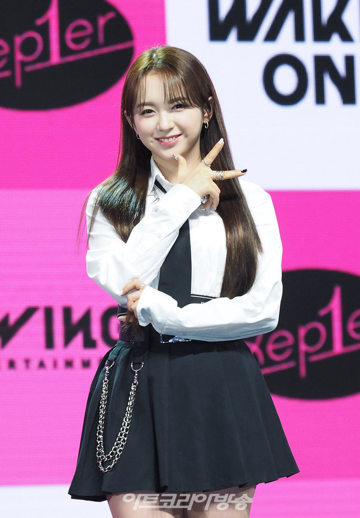 케플러 세 번째 미니앨범 '트러블슈터'(TROUBLESHOOTER) 발매 기념 쇼케이스(마시로). 2022.10.13 사진 ⓒ아트코리아방송 이용선 기자