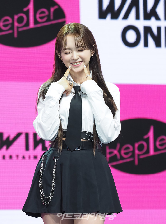 케플러 세 번째 미니앨범 '트러블슈터'(TROUBLESHOOTER) 발매 기념 쇼케이스(마시로). 2022.10.13 사진 ⓒ아트코리아방송 이용선 기자