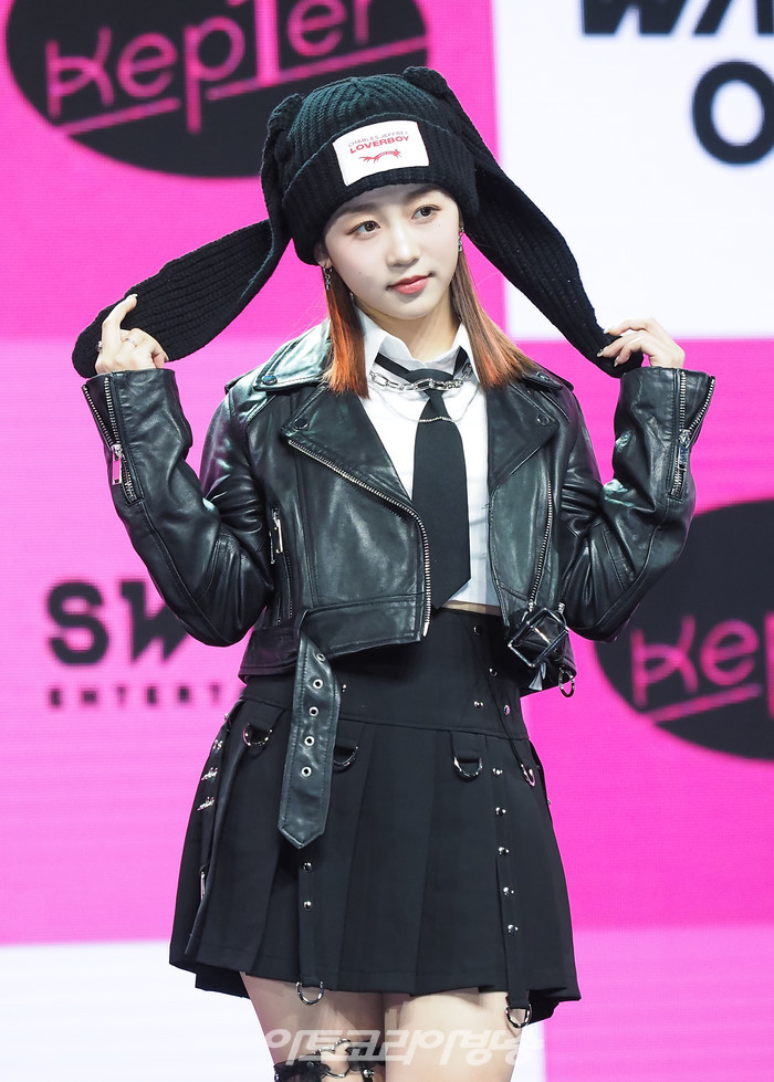 케플러 세 번째 미니앨범 '트러블슈터'(TROUBLESHOOTER) 발매 기념 쇼케이스(히카루). 2022.10.13 사진 ⓒ아트코리아방송 이용선 기자